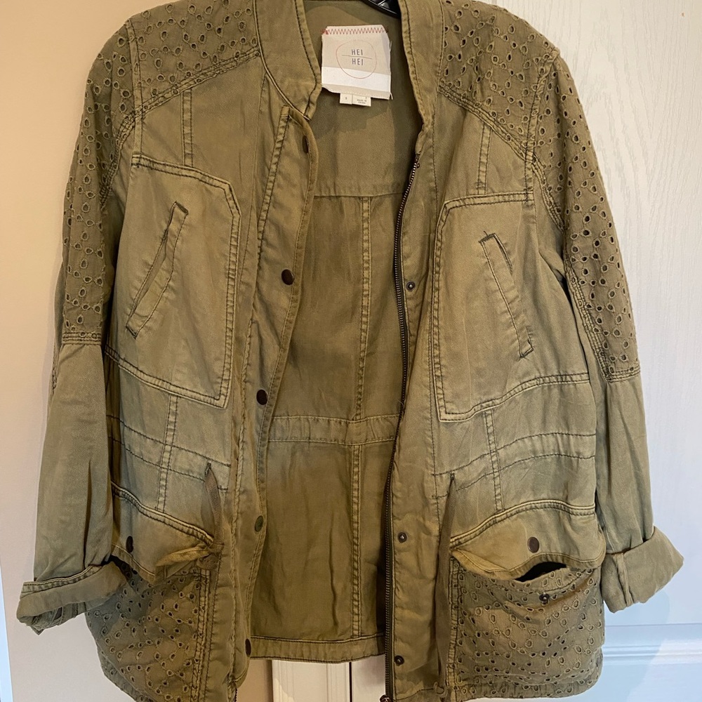 Anthropologie utility jacket